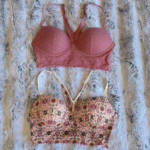 Victoria’s Secret Body By Victoria Padded No Wire Bra Lot of 2 Size 34B